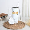 Gift Happy Halloween Personalized White Tumbler With Straw