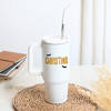 Shop Happy Halloween Personalized White Tumbler With Straw