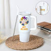 Happy Halloween Personalized White Tumbler With Straw Online