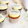 Shop Happy Mother's Day Choco Vanilla Cupcakes (6 pc)