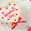 Shop Happy Valentine Day Cream Cake (1Kg)