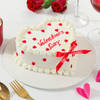 Gift Happy Valentine Day Cream Cake