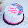 Happy Women's Day Fresh Cream Cake