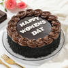 Happy Women's Day Rosette Cake