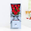 Gift Heart Pendant And Timeless Roses Gift Box