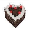 Heart-Shaped Black Forest Cake For Valentine's Day Online