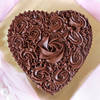 Gift Heart Shaped Chocolate Cake (1 Kg)