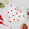 Gift Heart-Shaped Chocolate Cake with Cream Frosting (Half Kg)