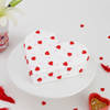 Heart-Shaped Chocolate Cake with Cream Frosting (Half Kg) Online