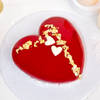 Gift Heart-Shaped Chocolate Mousse Cake (1 Kg)