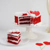 Shop Heart Shaped Red Velvet Cake (Half Kg)