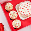 Buy Heartfelt Delight Cake Combo