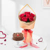 Heartfelt Love Hamper - Teddy, Roses And Chocolates