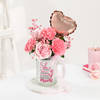 Shop Heartfelt Personalized Floral Jar Arrangement For Mom