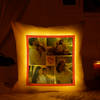 Gift Heartfelt Personalized Led Satin Cushion