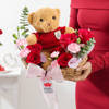 Shop Heartfelt Teddy and Rose Ensemble