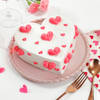 Heartfelt Valentine Cream Cake (1Kg)