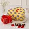 Hearts and Dots Cake Gift
