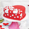 Gift Hearts Bounty Anniversary Fondant Cake (1 Kg)