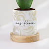 Buy Hoya Heart Plant With Pot - Personalized