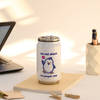 I'm Penguin-Sized Personalized Can Tumbler - White