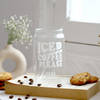 Gift Iced Coffee Please - Personalized Can-Shaped Glass With Straw