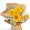 Buy IGP Sunshine Yellow Gerbera Bouquet