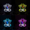 Shop Infinite Love Personalized LED Lamp Black Base