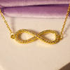 Buy Infinity Grace Necklace And Ring Set