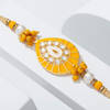 Gift Intricate Kundan Work Rakhi