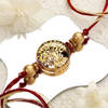 Gift Kalpavriksha Rakhi And Sweet Gift Hamper