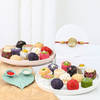 Kalpavriksha Rakhi And Sweet Gift Hamper Online