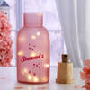 Gift Keep Calm And Sparkle On Personalized LED Light Pink Bottle