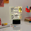 Gift Kids Personalized Planner Black Base LED Lamp