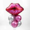 Gift KISS Day Chrome Balloon Decor