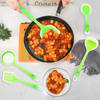 Kitchen Utensil Set - Translucent Silicone - Green - Set Of 5 Online