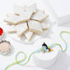 Krishna Rakhi With Kaju Katli