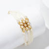 Buy Kundan And Pearls Bracelet Rakhi