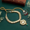 Buy Kundan Necklace Set with Earrings