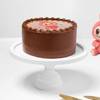 Shop Labubu Love Chocolate Photo Cake - Pink - Half kg