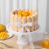 Gift Ladyfinger Biscuit Mango Cake (Half Kg)