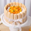 Shop Ladyfinger Biscuit Mango Cake (Half Kg)