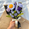 Lavender Crochet Flower Bouquet - Single Piece