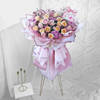 Gift Lavish Blooms Women's Day Bouquet With Metal Stand