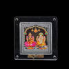 Buy Laxmi Ganesha Silver Frame with Dryfruits