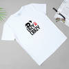 Lazy But Crazy Men's T-Shirt  - white