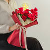 Buy LED Heart Light Bouquet with 6 Roses for Valentine's Day