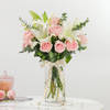 Gift Lily And Rose Vase Arrangement