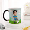 Buy Little Footballer Personalized Magic Mug For Kids
