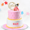 Gift Little Princess Semi Fondant Birthday Cake (5 Kg)